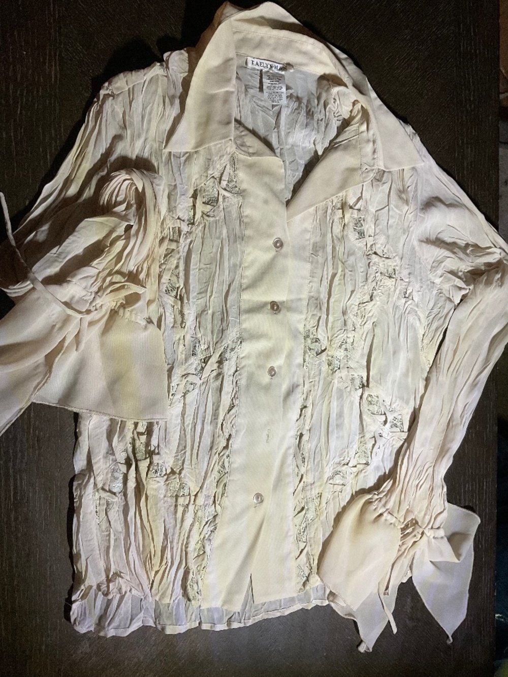VINTAGE BLOUSE BY  ‘’KAELYN  MAX’’